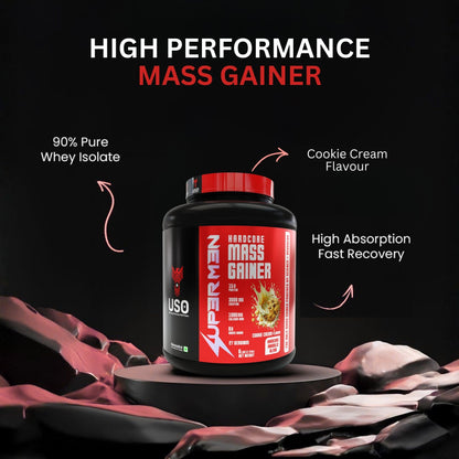 Supermen Mass Gainer Protein Powder – Café Mocha | Dietary Supplement