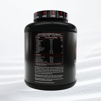 Supermen Mass Gainer Protein Powder - Vanilla | Dietary Supplement