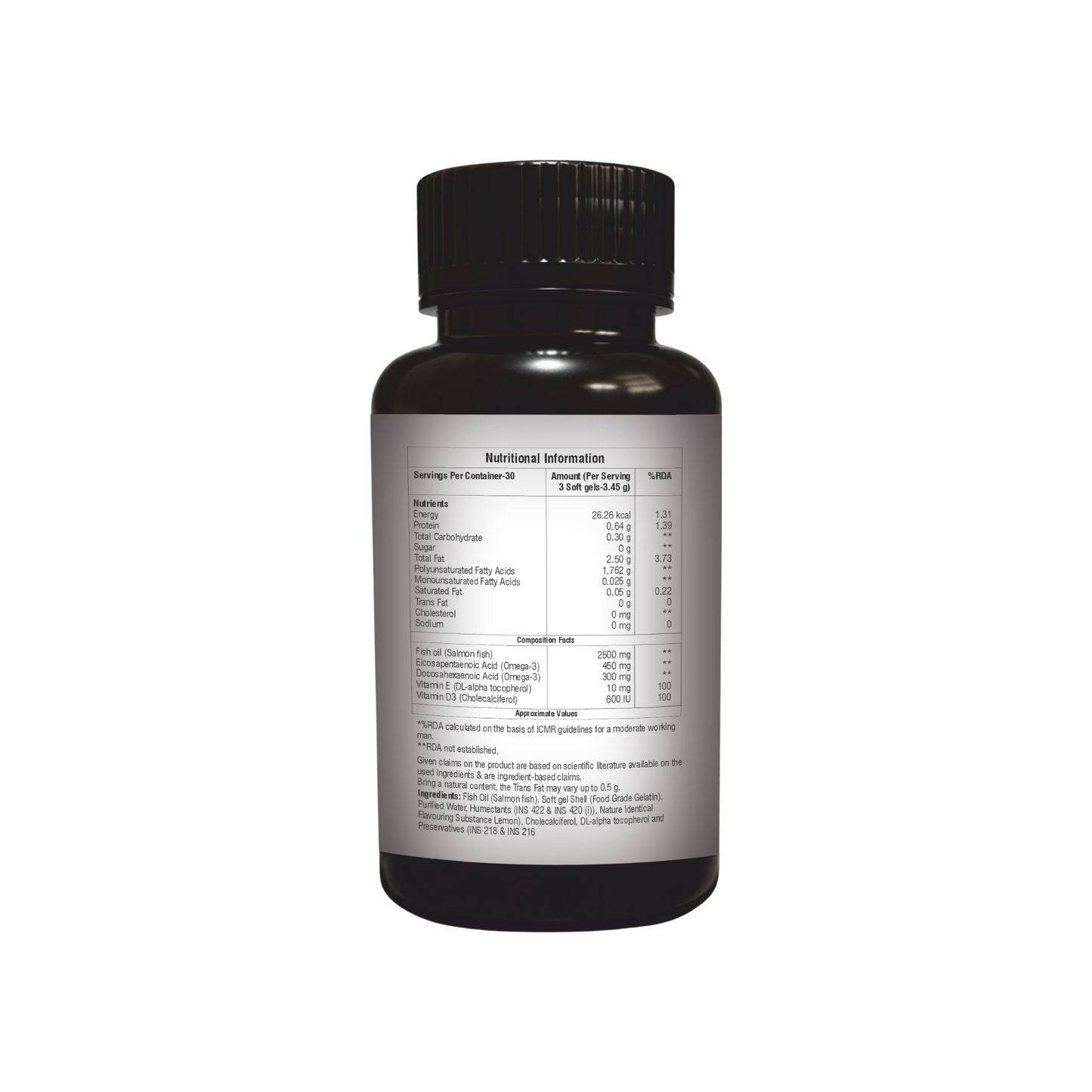 Omega-3 Fish Oil Extra Strength - softgel