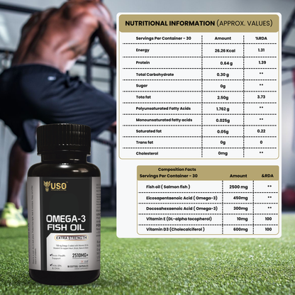 Omega-3 Fish Oil Extra Strength - softgel