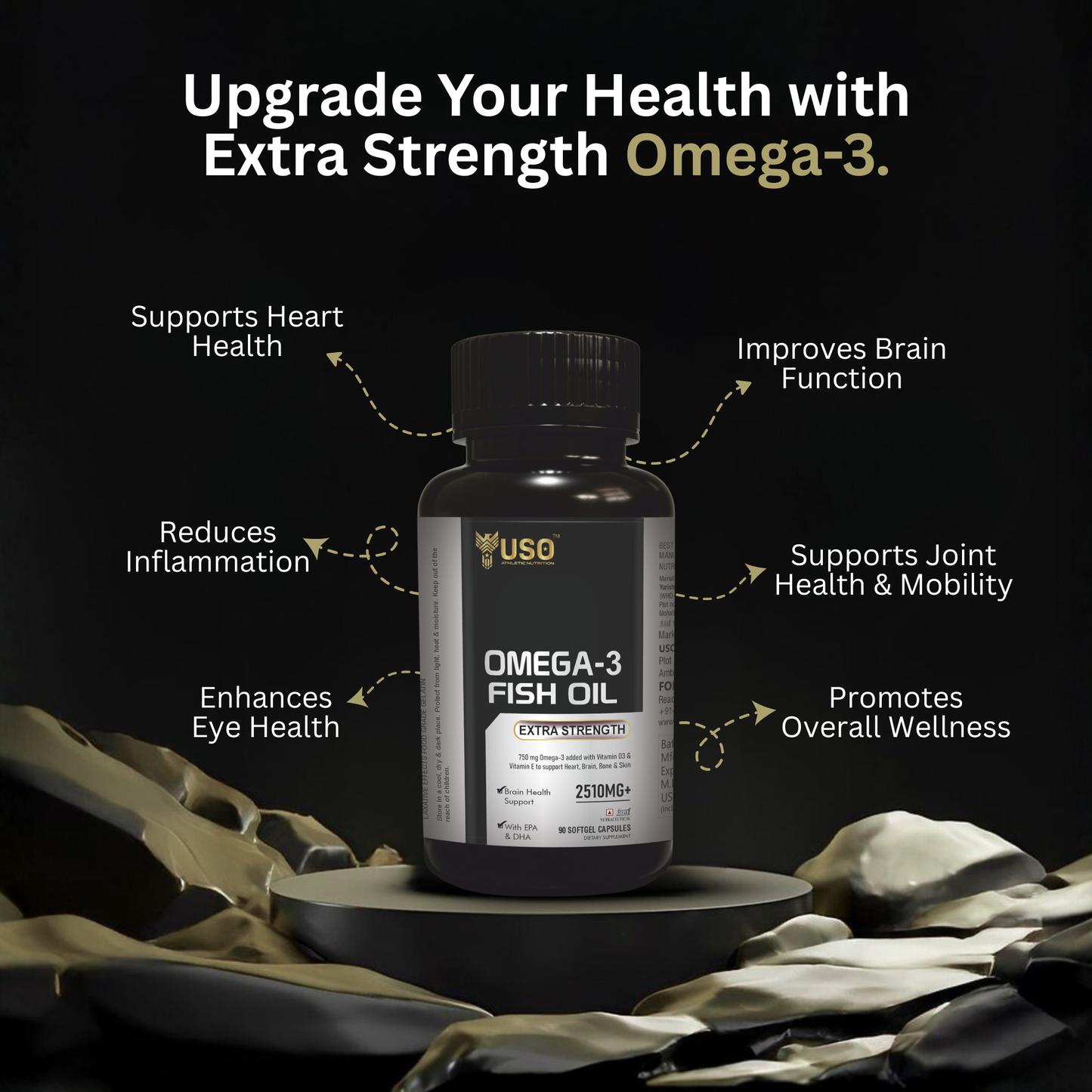Omega-3 Fish Oil Extra Strength - softgel
