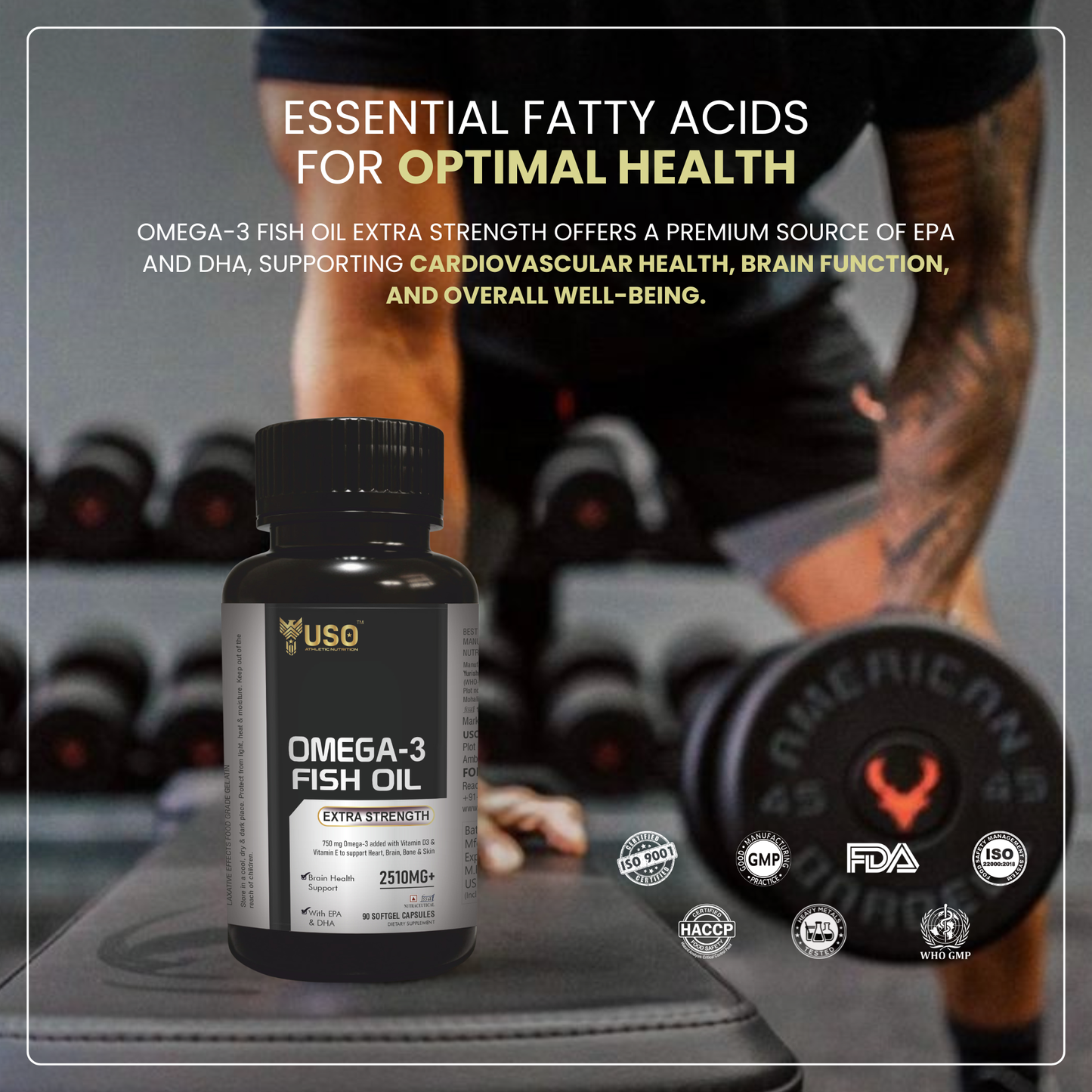 Omega-3 Fish Oil Extra Strength - softgel