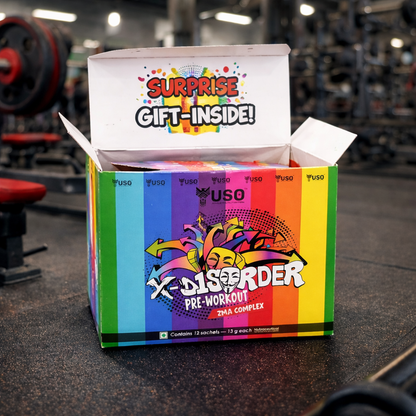 X-Disorder Pre-Workout Sachet Combo Box