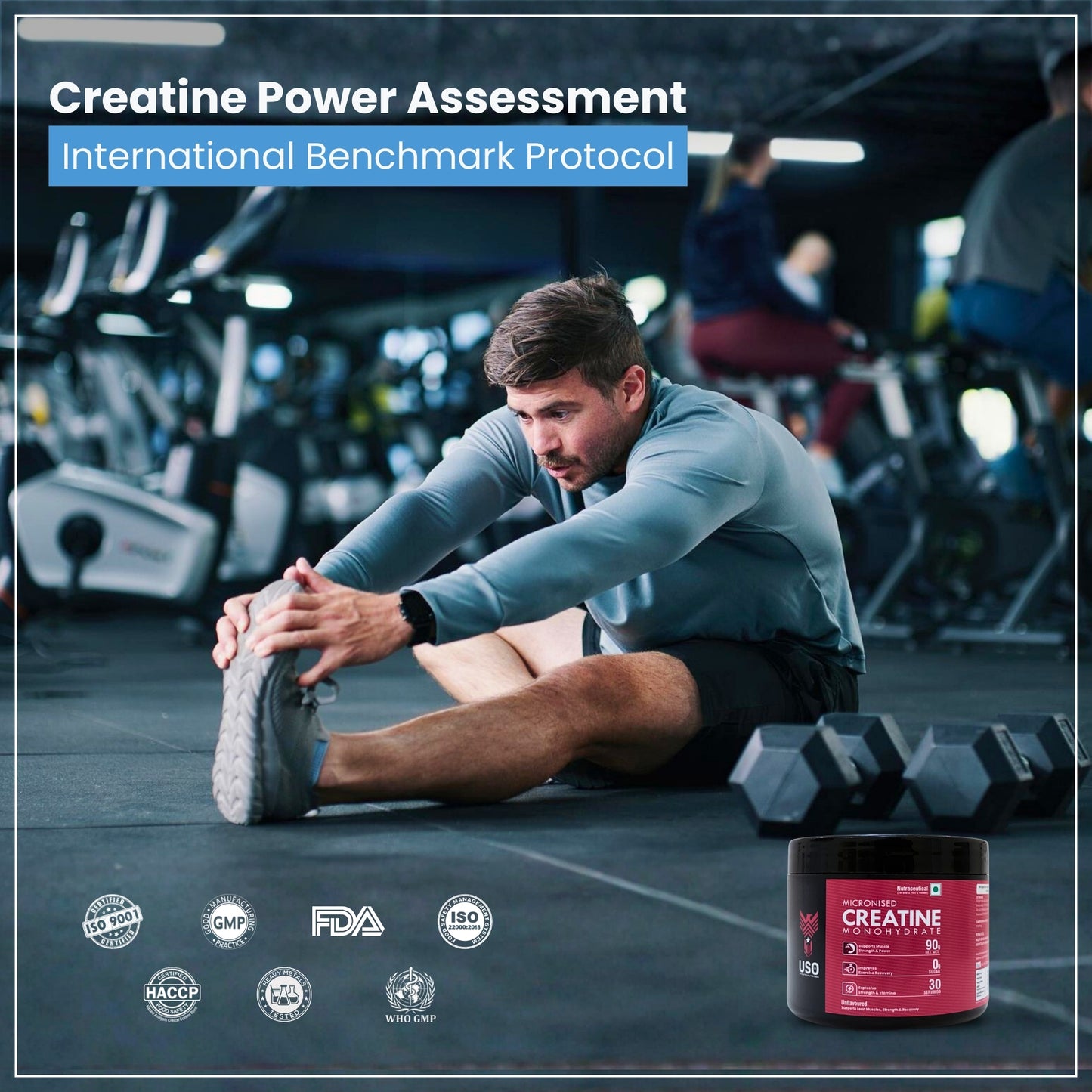 Micronised Creatine Monohydrate - Unflavoured