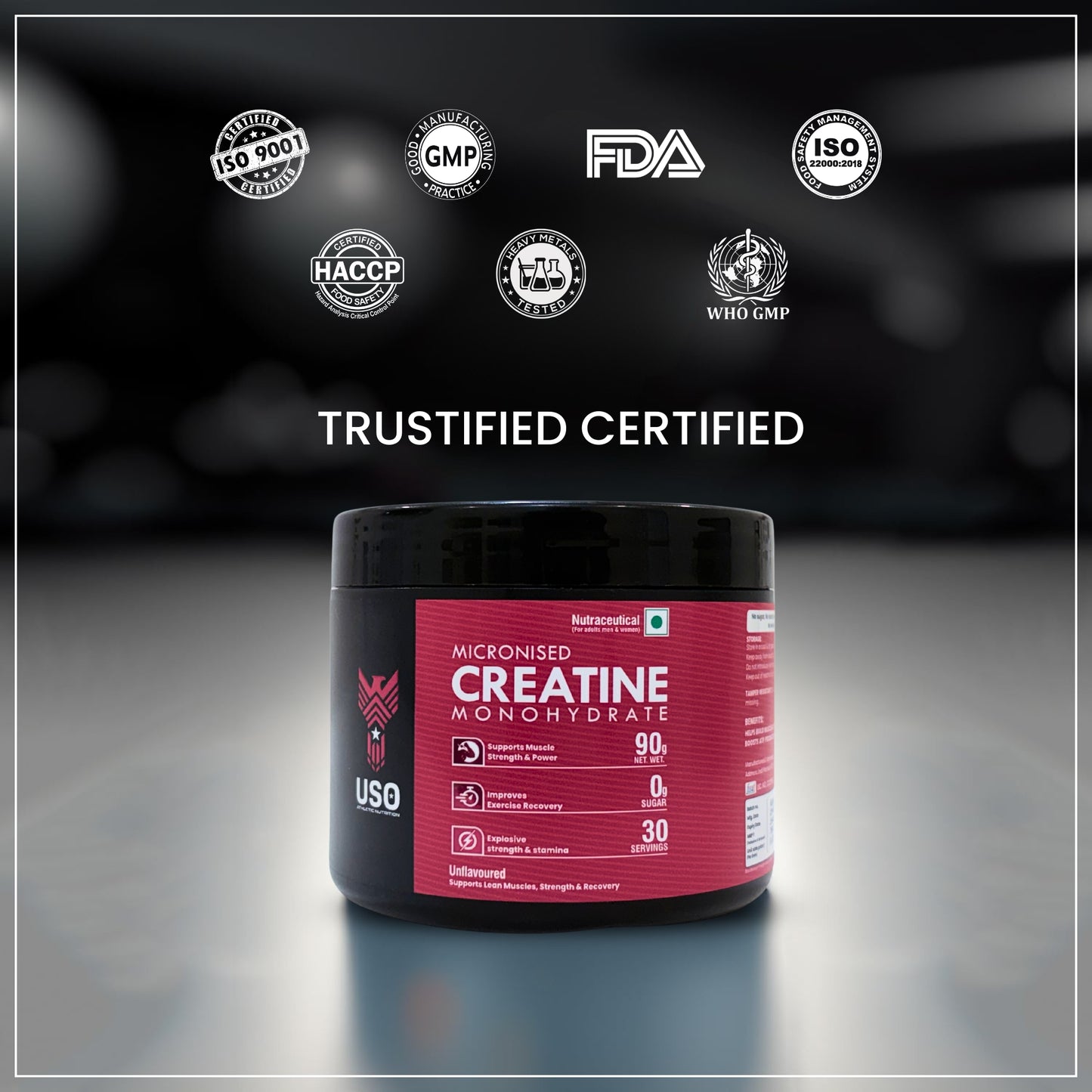 Micronised Creatine Monohydrate - Unflavoured