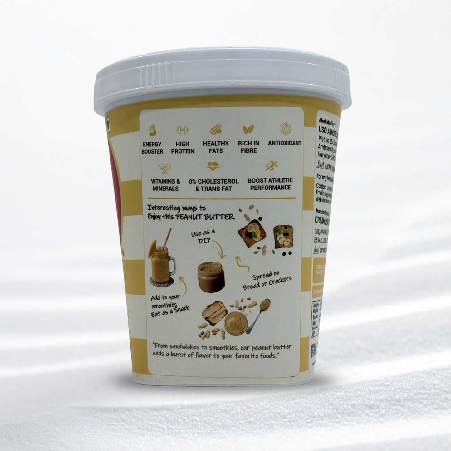 Peanut Butter - Mango with Chia Seed