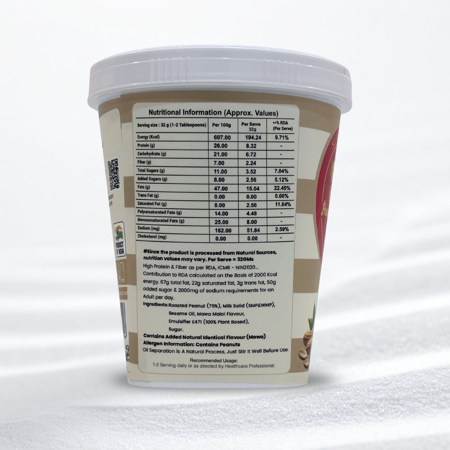 Peanut Butter - Mawa Malai