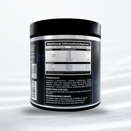 Aqua8 BCAA + Glutamine - Lemon Mint