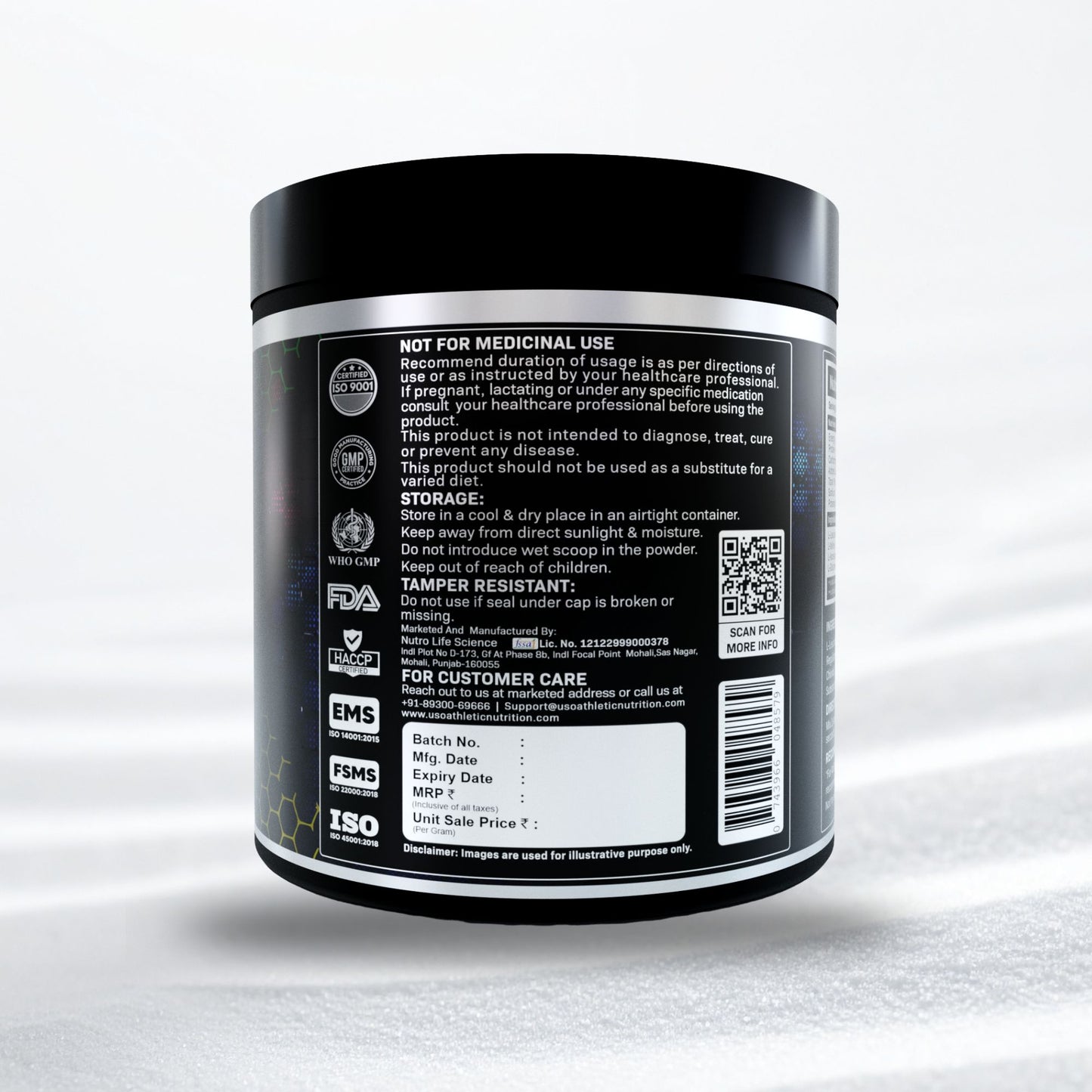 Aqua8 BCAA + Glutamine - Orange Pineapple