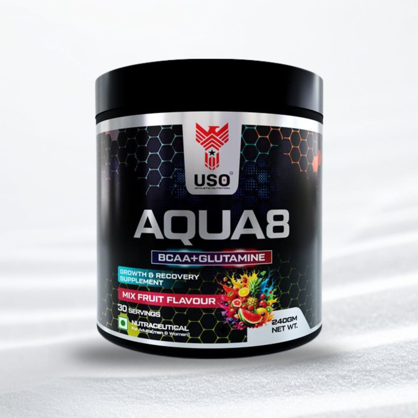Aqua8 BCAA + Glutamine - Fruit Punch