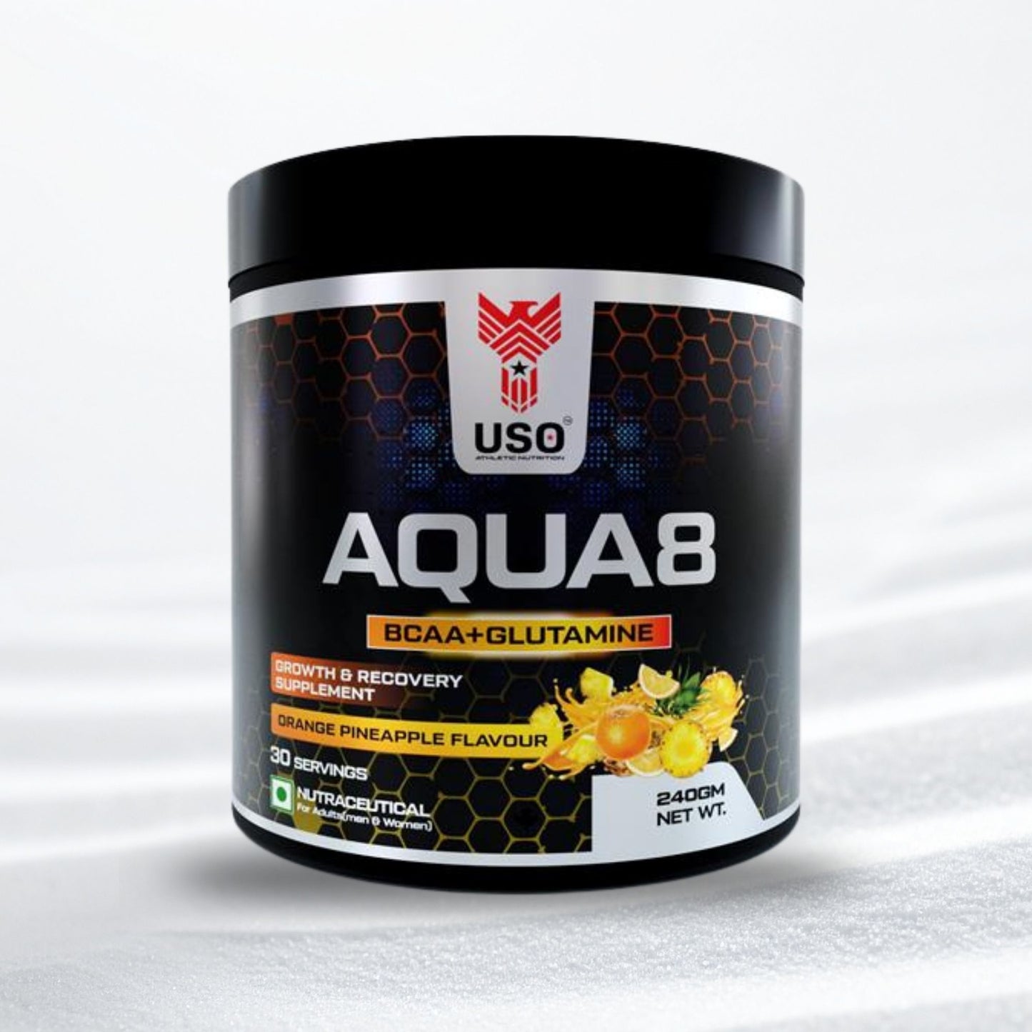 Aqua8 BCAA + Glutamine - Orange Pineapple