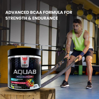 Aqua8 BCAA + Glutamine - Fruit Punch