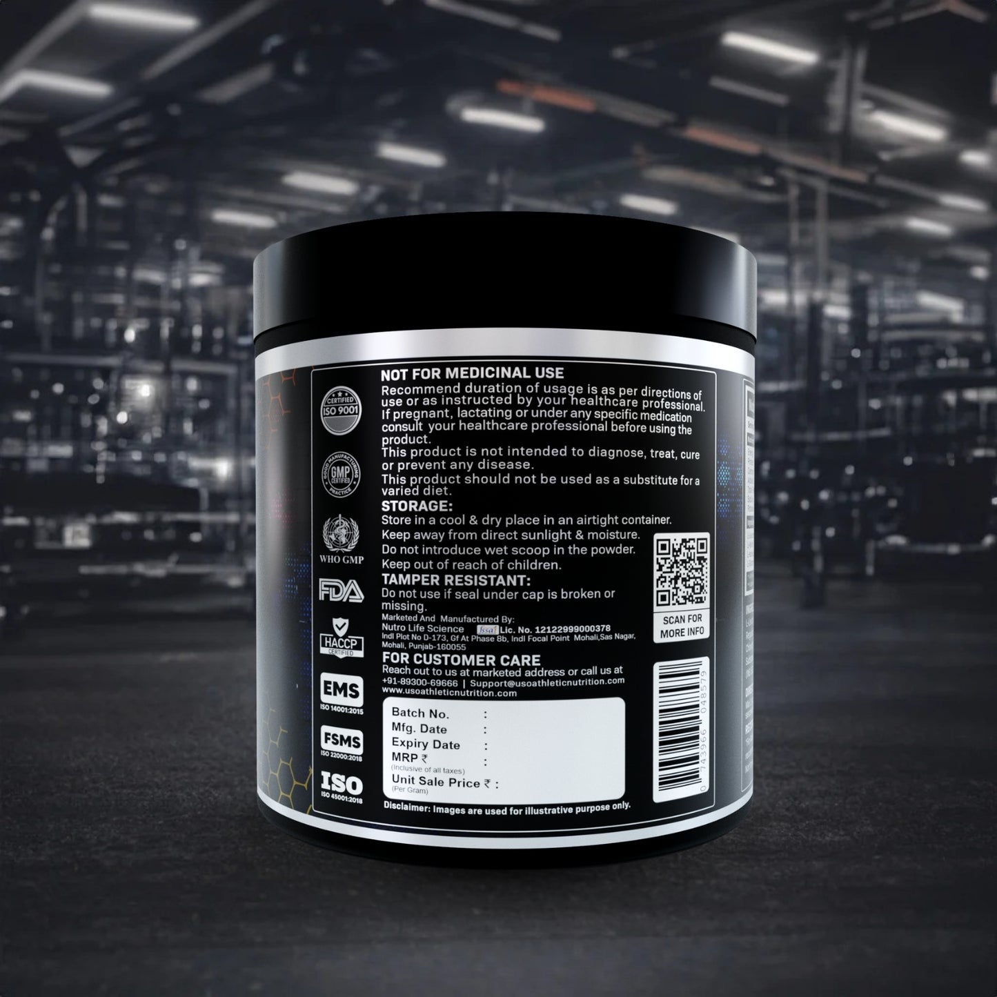 Aqua8 BCAA + Glutamine - Fruit Punch