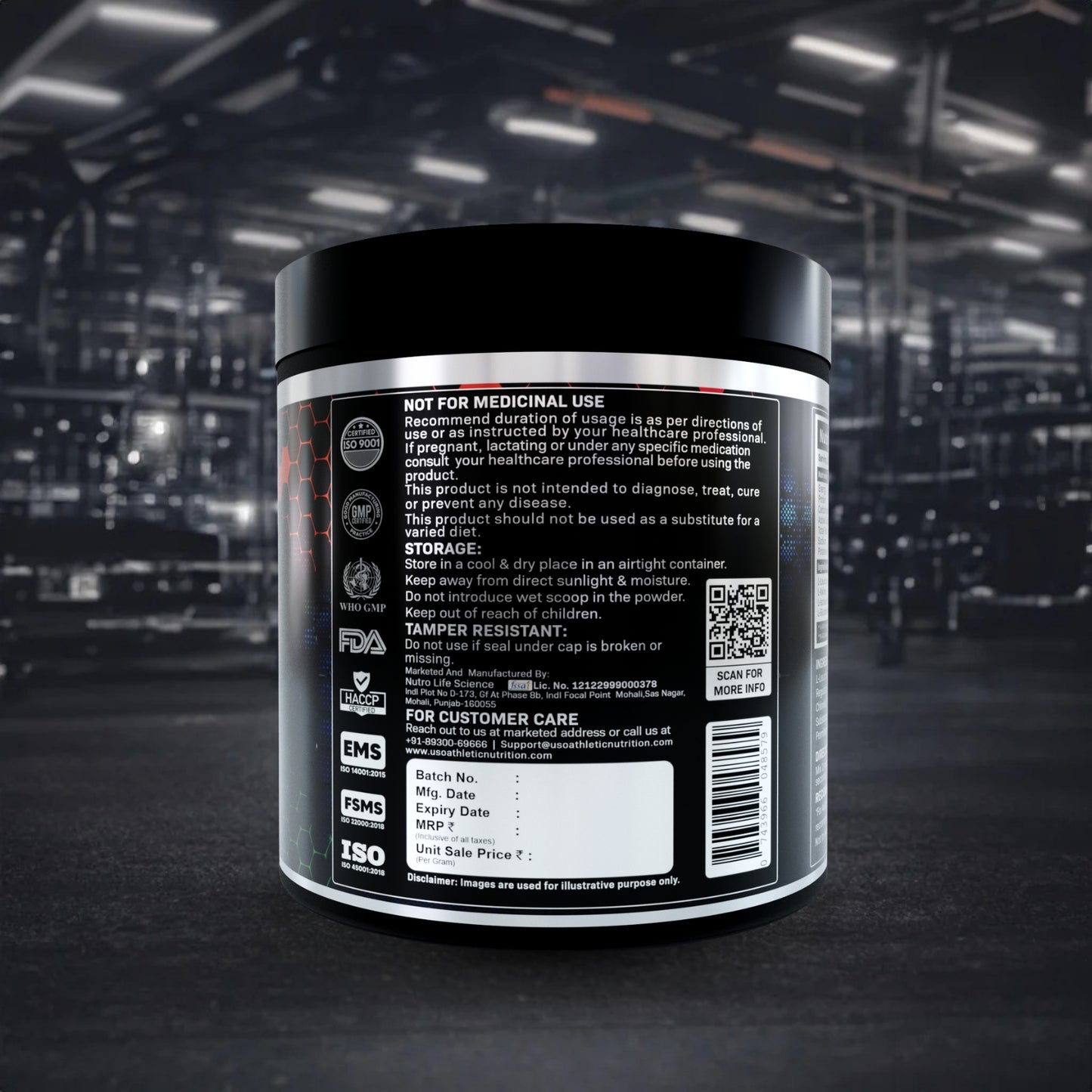 Aqua8 BCAA + Glutamine - Orange Pineapple