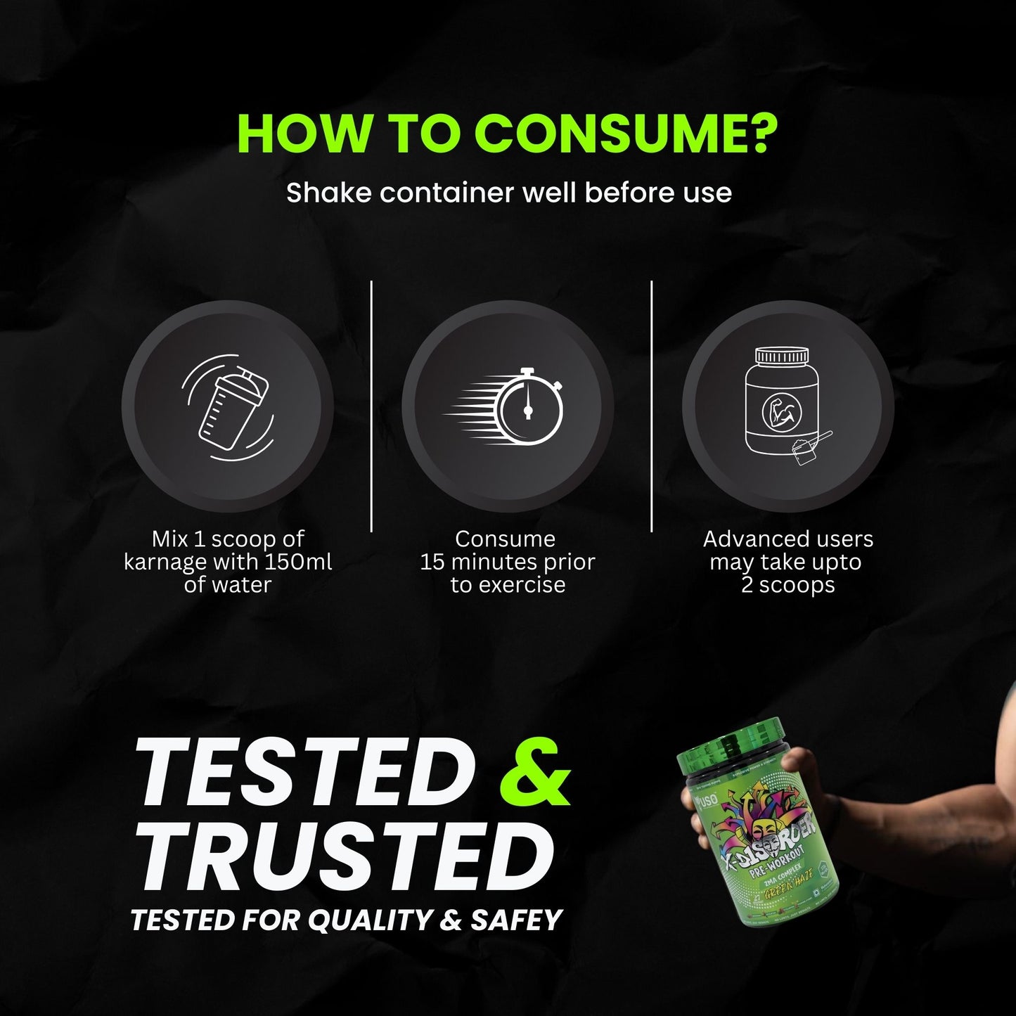 X-Disorder Pre-Workout - Green Haze