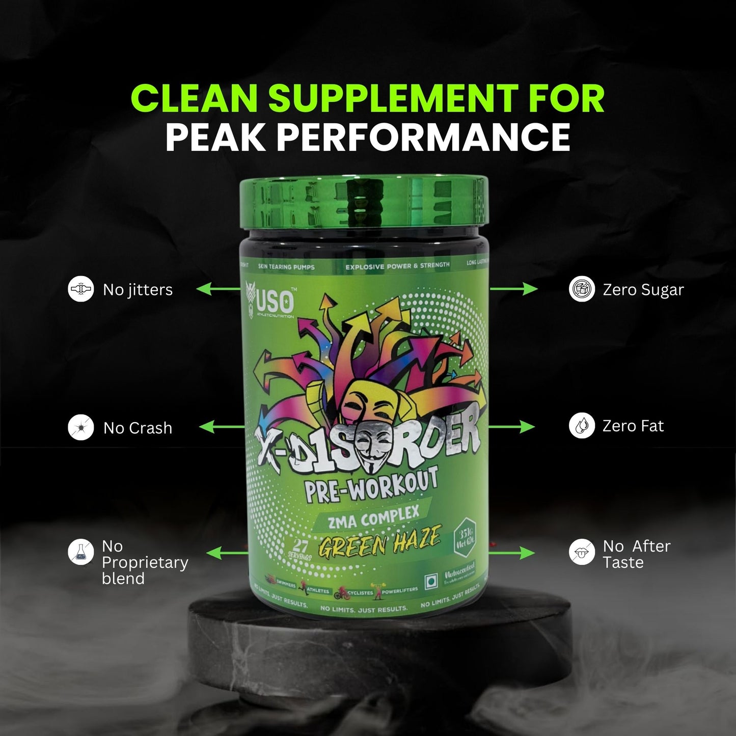 X-Disorder Pre-Workout - Green Haze