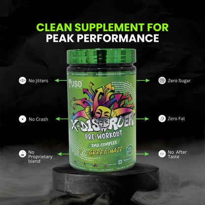 X-Disorder Pre-Workout - Green Haze