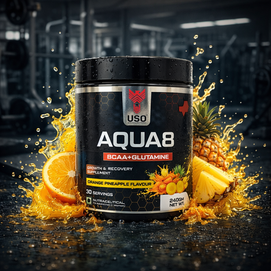 Aqua8 BCAA + Glutamine - Orange Pineapple