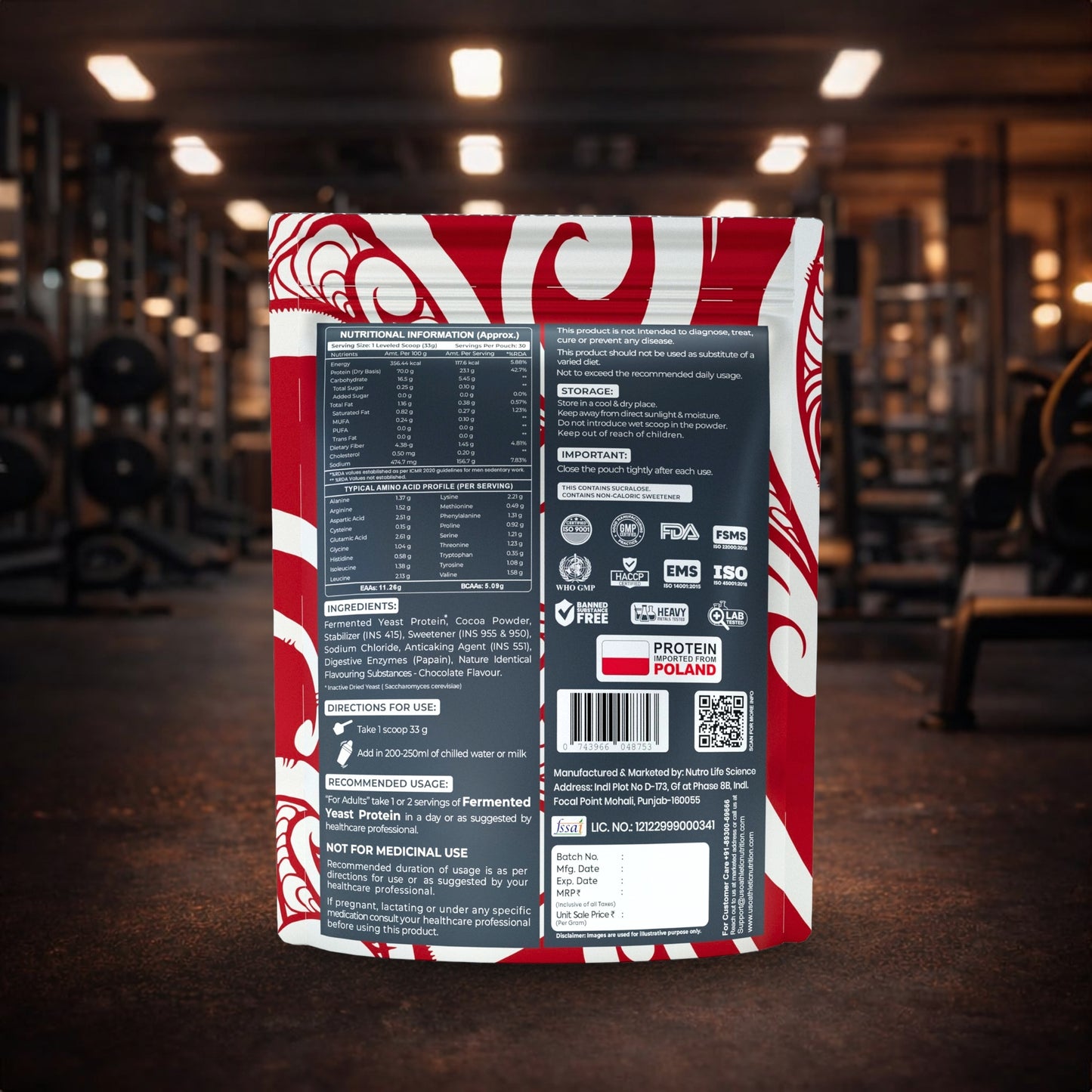 Fermented Yeast Protein - Chocolate