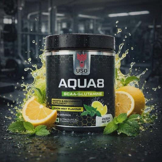 Aqua8 BCAA + Glutamine - Lemon Mint