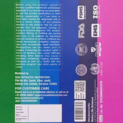 X-Disorder Pre-Workout Sachet Combo Box